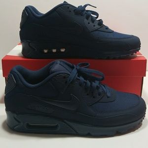 Nike Air Max 90 Essential Midnight Navy Blue 53738